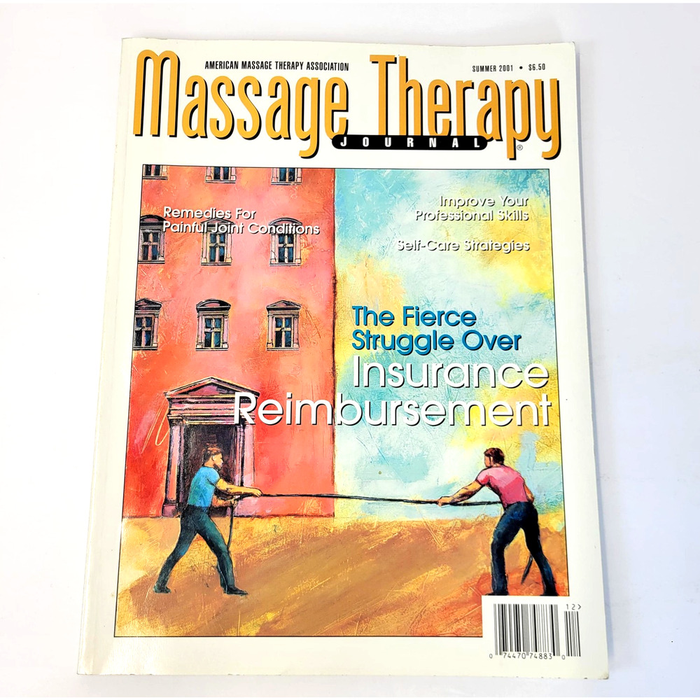 Massage Therapy Journal Summer 2001 Vol 40 Insurance Reimbursement Back Issue